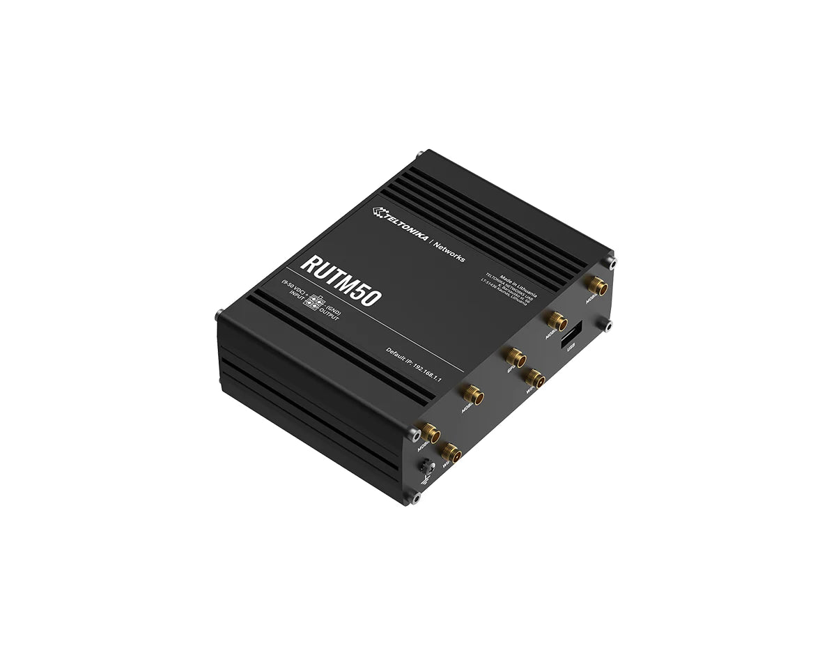 Teltonika Model RUTM50 Cellular 5G Router (RUTM50000000