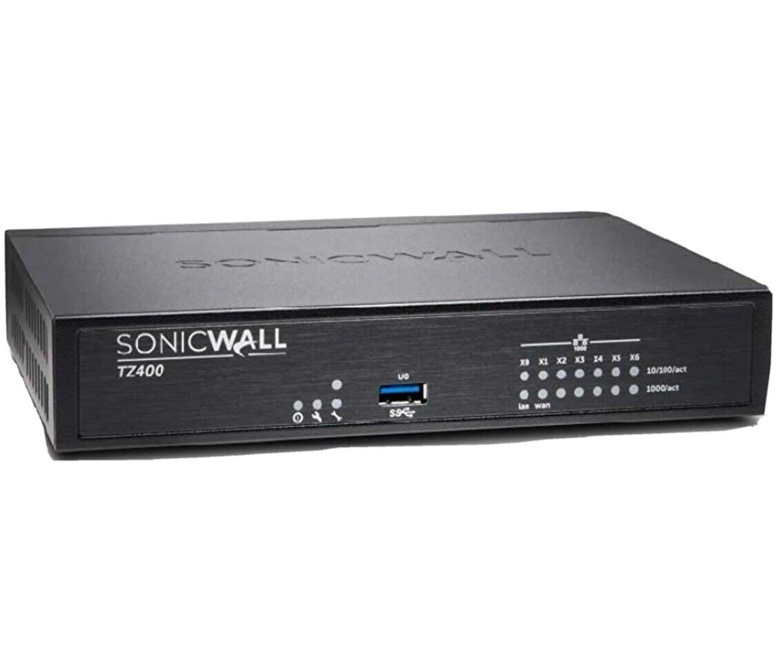 SonicWall TZ400 Network Security Appliance 01-SSC-0213 - aloinfousa.com