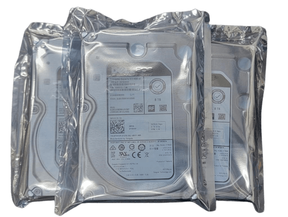 Seagate Dell ST8000NM0055 8TB SATA (Lot of 3) 7.2K 6G 3.5" Hard Drives