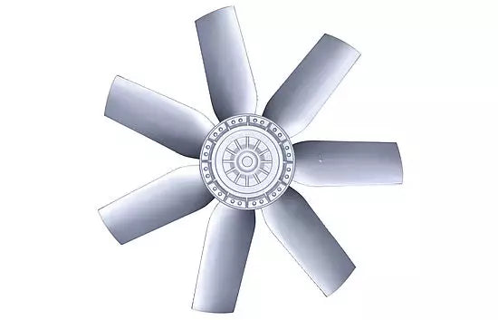 FC080-6DF.6K.3 ZIEHL-ABEGG Axial Fan 3~400V 1.4 kW 2.7A 900rpm