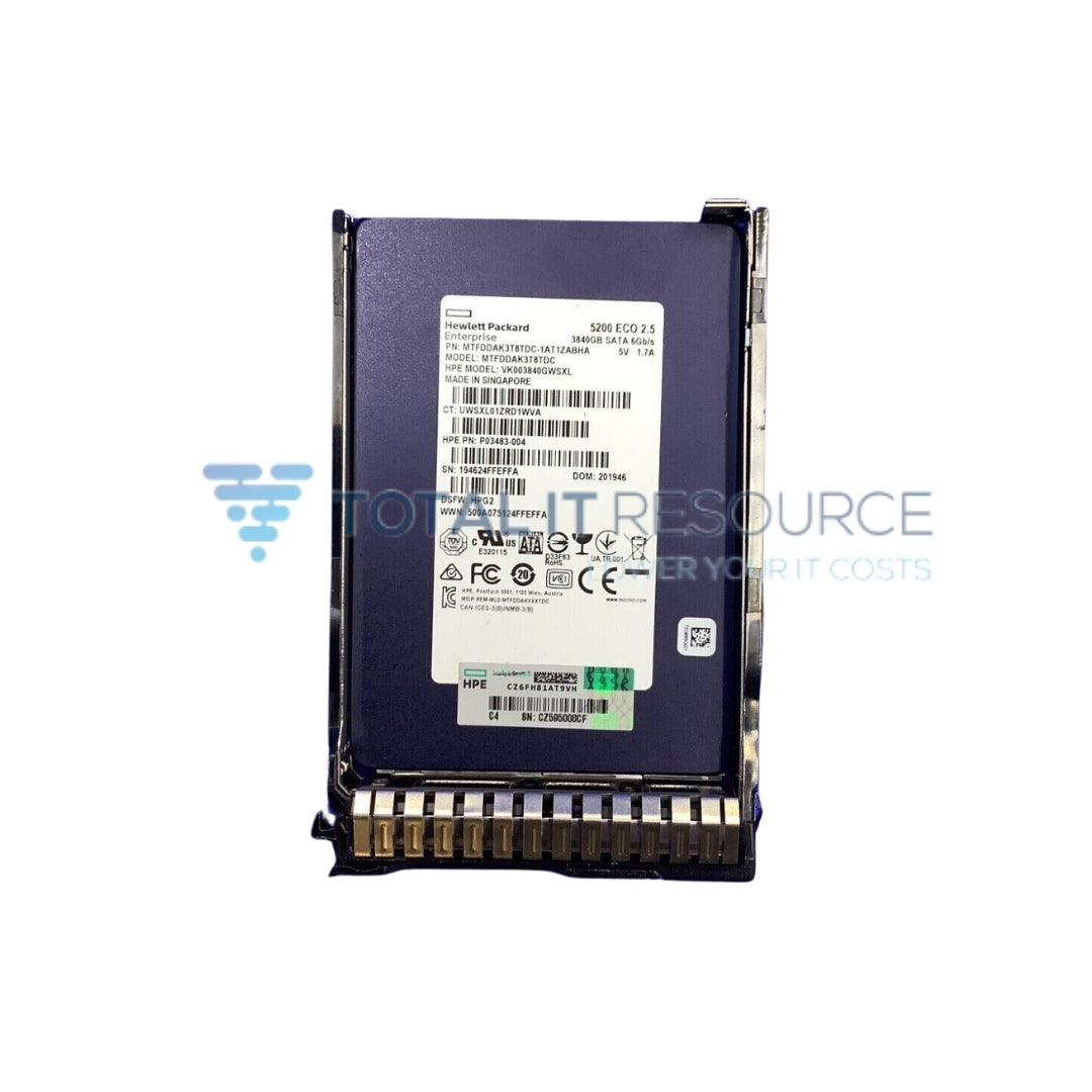 P04480-B21 HPE 3.84TB SATA 6G Read Intensive SFF (2.5in SC SSD