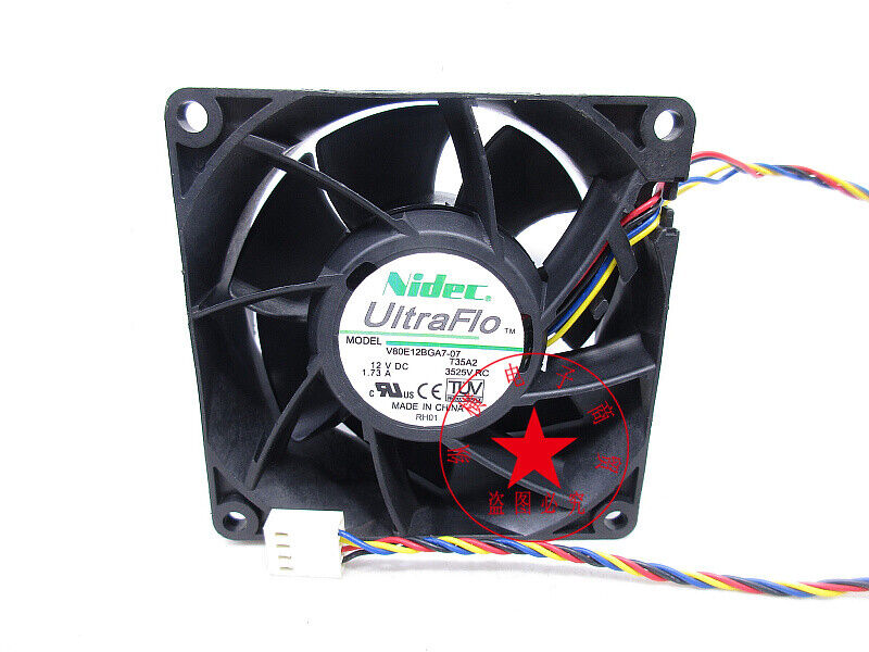 Nidec V80E12BGA7-07 80MM Case Fan