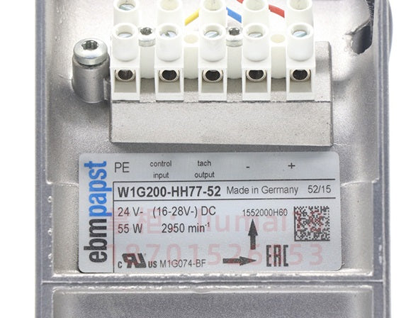 W1G200-HH77-52 EBMpapst Axial Fan