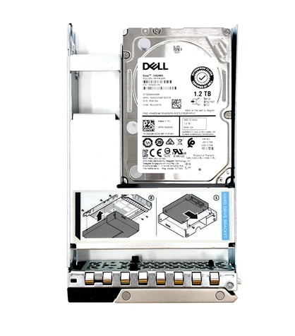 Dell 1.2Tb 10K Rpm Sas Ise 12Gbps 512N 2.5In Hot-Plug Hard Drive 3.5In Hybrid Carrier - WT1RW - aloinfousa.com