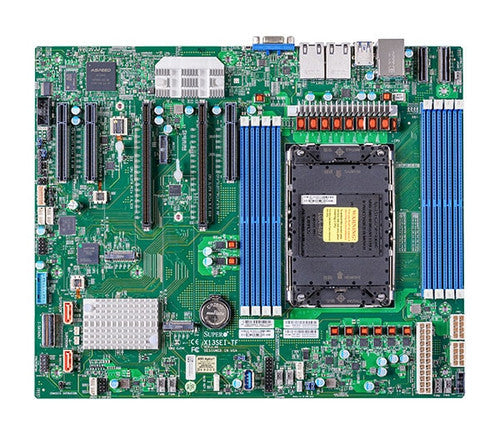 X13SEI-TF - Supermicro Xeon Scalable Socket LGA4677 DDR5 SATA M.2 PCI-Express Supported E-ATX Server Motherboard