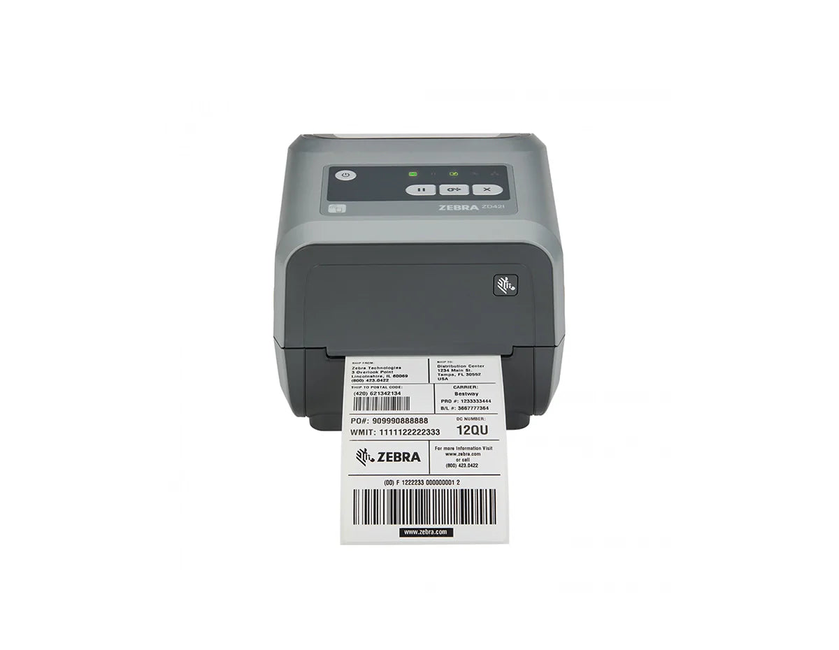 Zebra ZD4A043-301E00EZ Thermal Transfer Barcode Label Printer (ZD421