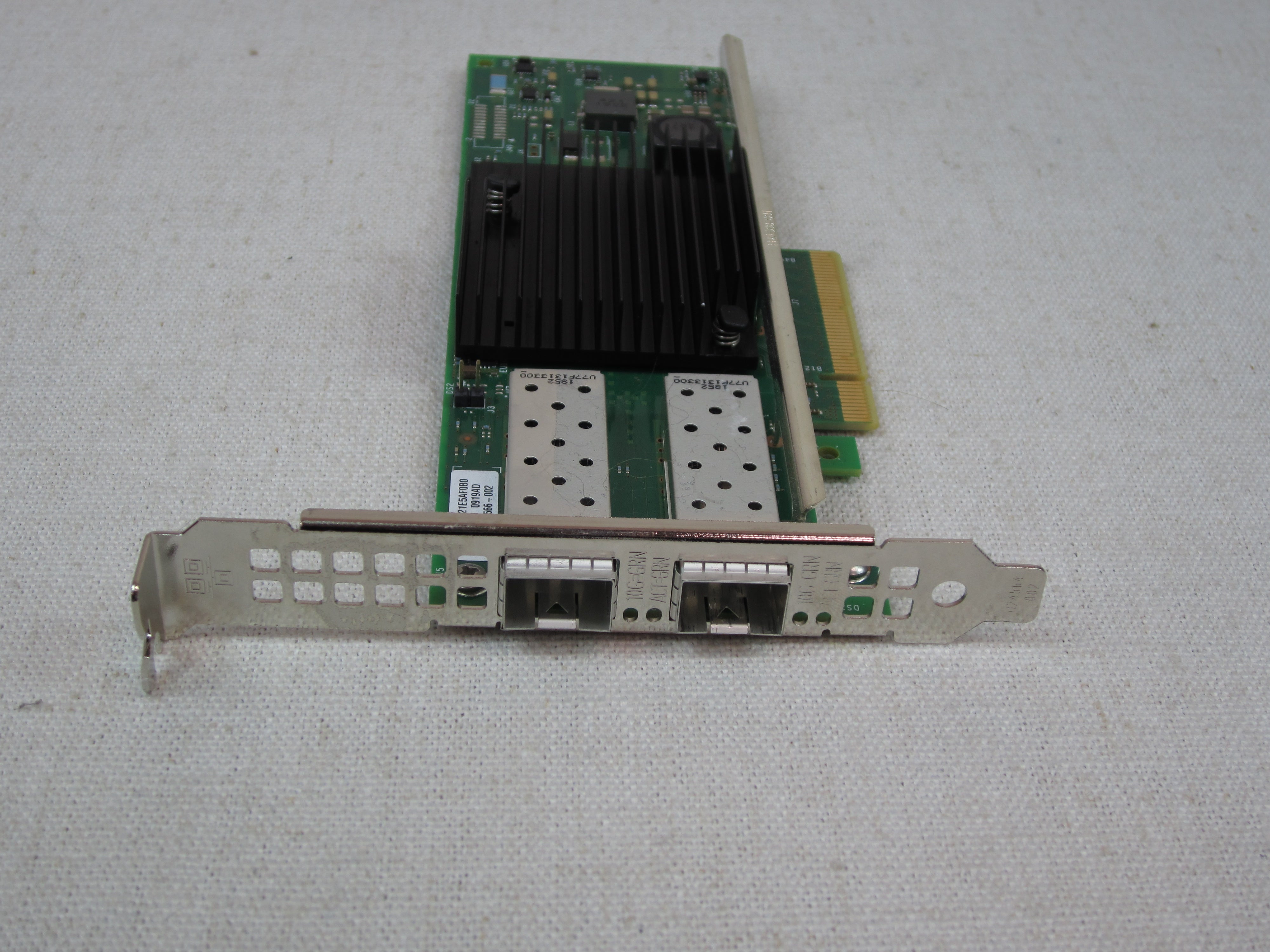 Lot of 6x Damage Y5M7N Intel X710 Dual Port 10gbe Converged Network Adapter