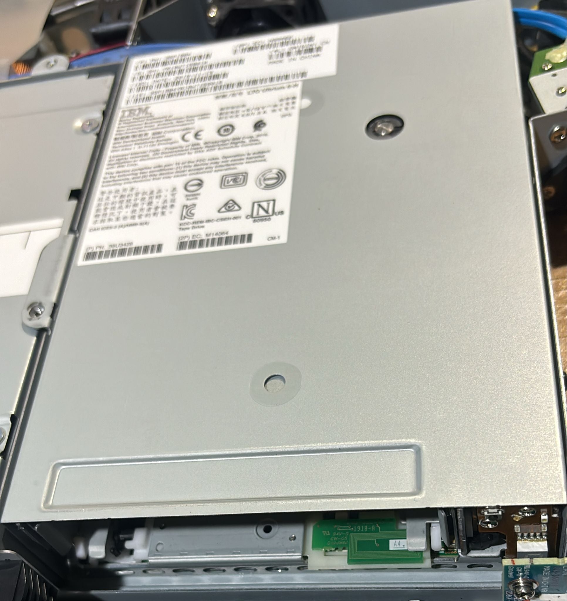 IBM 35P1984 LTO6 SAS Tape Drive - Rear View | Alo Tech Solutions