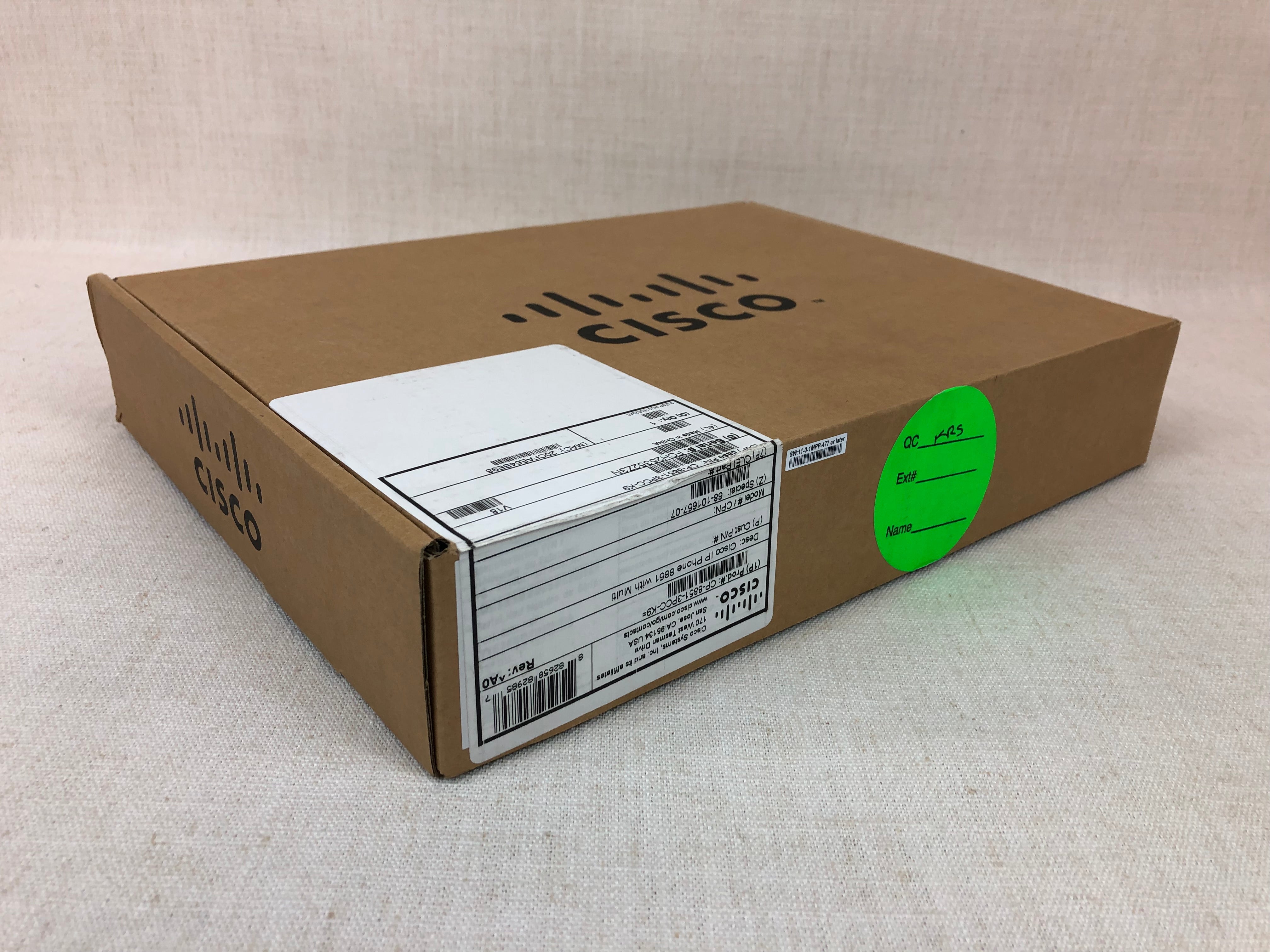 Cisco CP-8851-3PCC-K9= IP Office Phone Set | Open Box