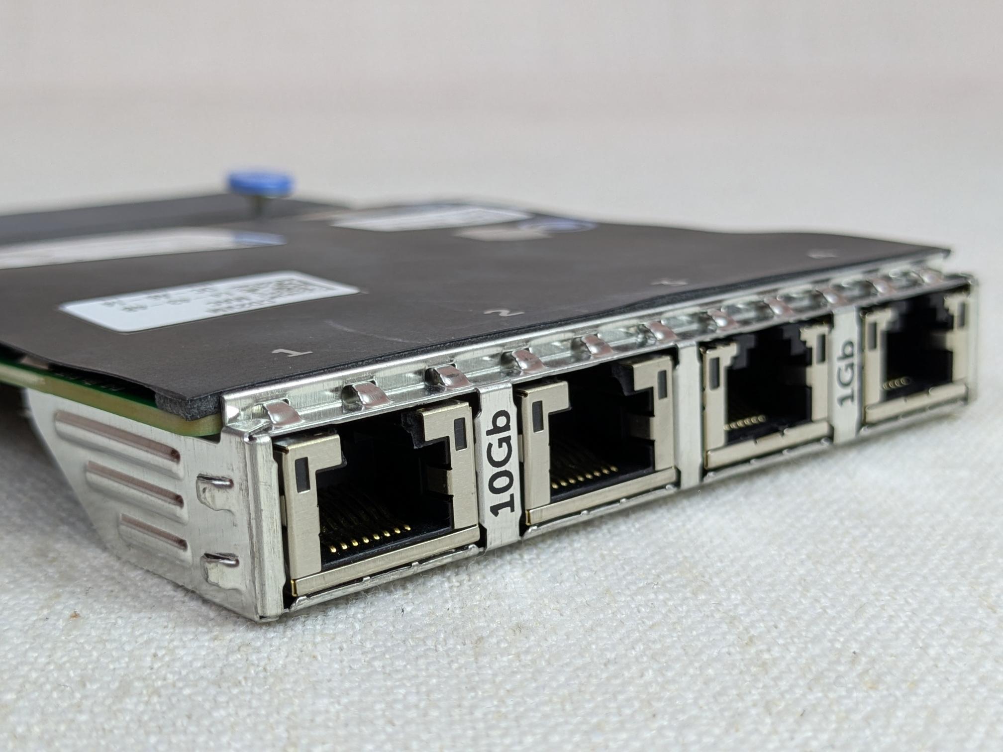 Dell CD2VM Intel X550/i350 2x 1GbE, 2x 10GBASE-T Network Daughter Card Damaged