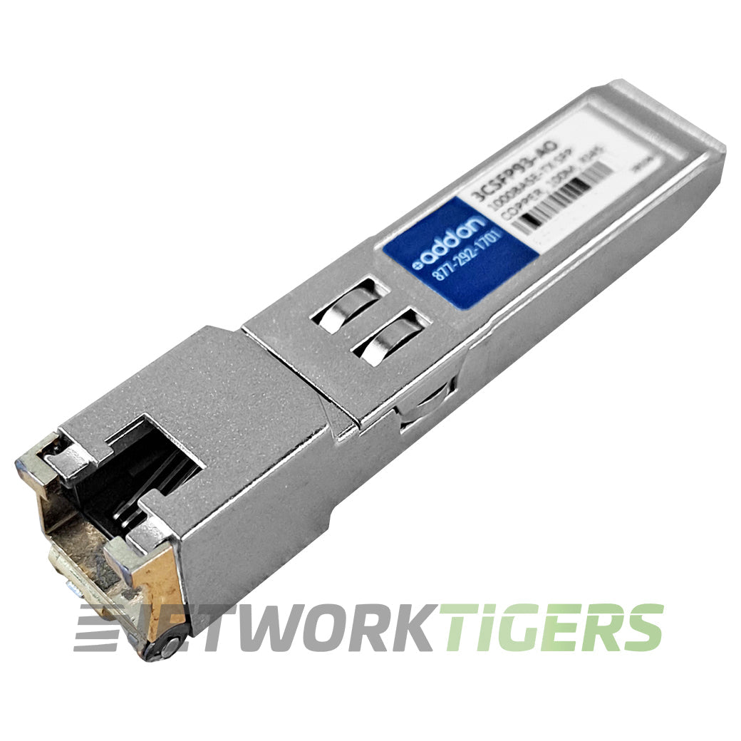 Addon 3CSFP93-AO 1GB Base-TX RJ45 HP Compatible SFP Transceiver