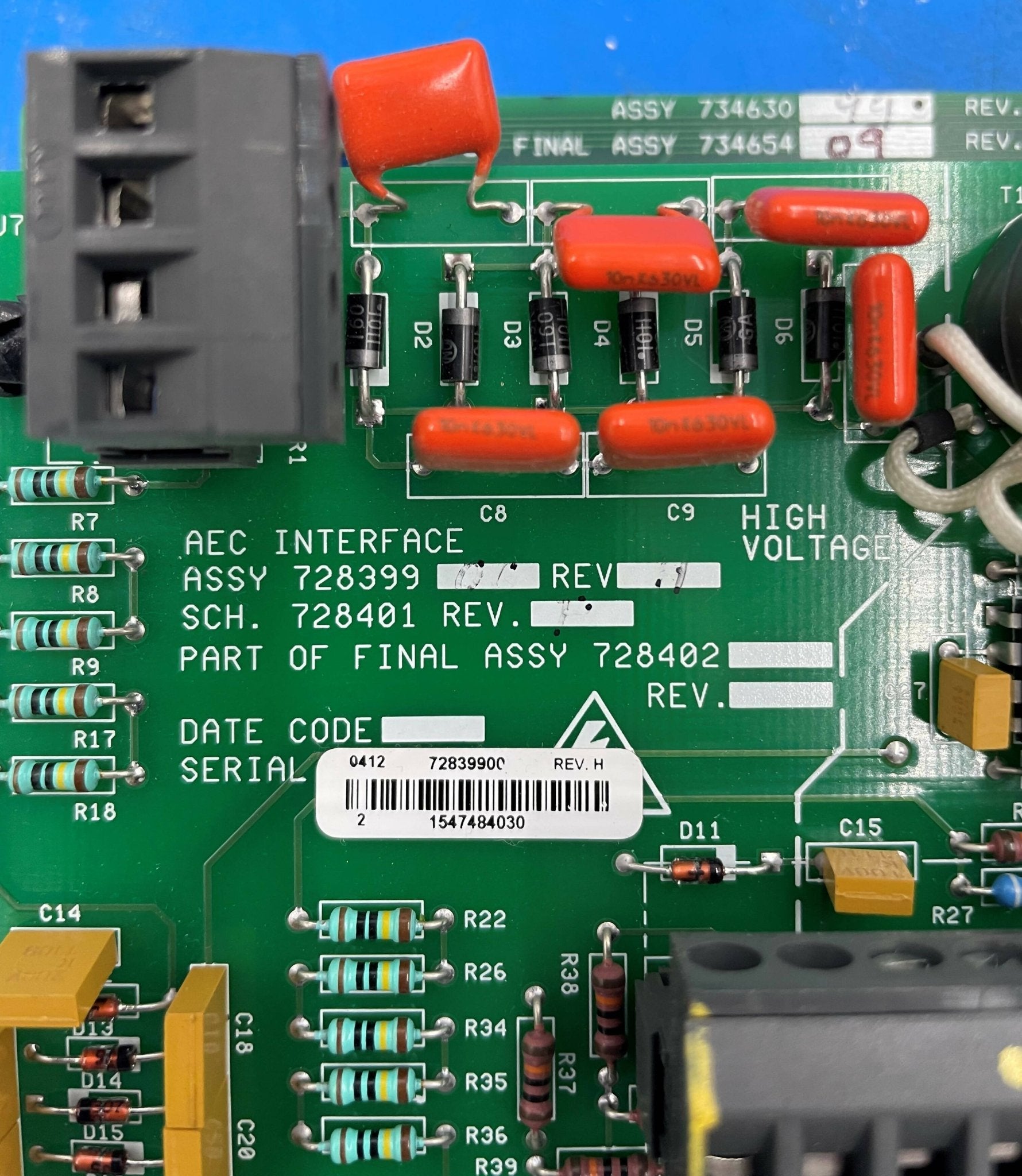 AEC Board and Interface Board (734654-09/728402/734654-82 CPI