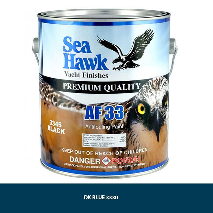 Seahawk Paint 3330QT AF33 Dark Blue Qt