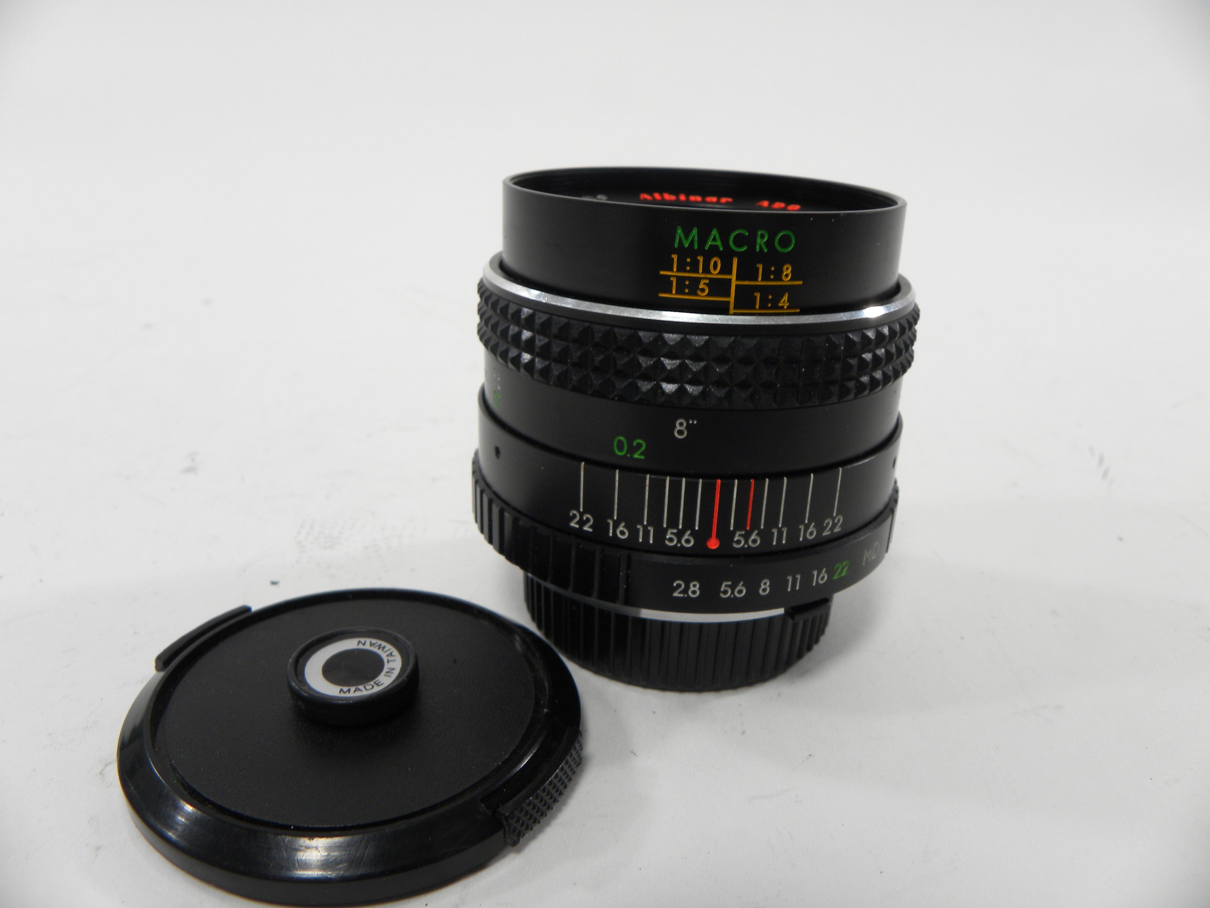Albinar ADG Macro 28mm f2.8 Minolta MD Mount