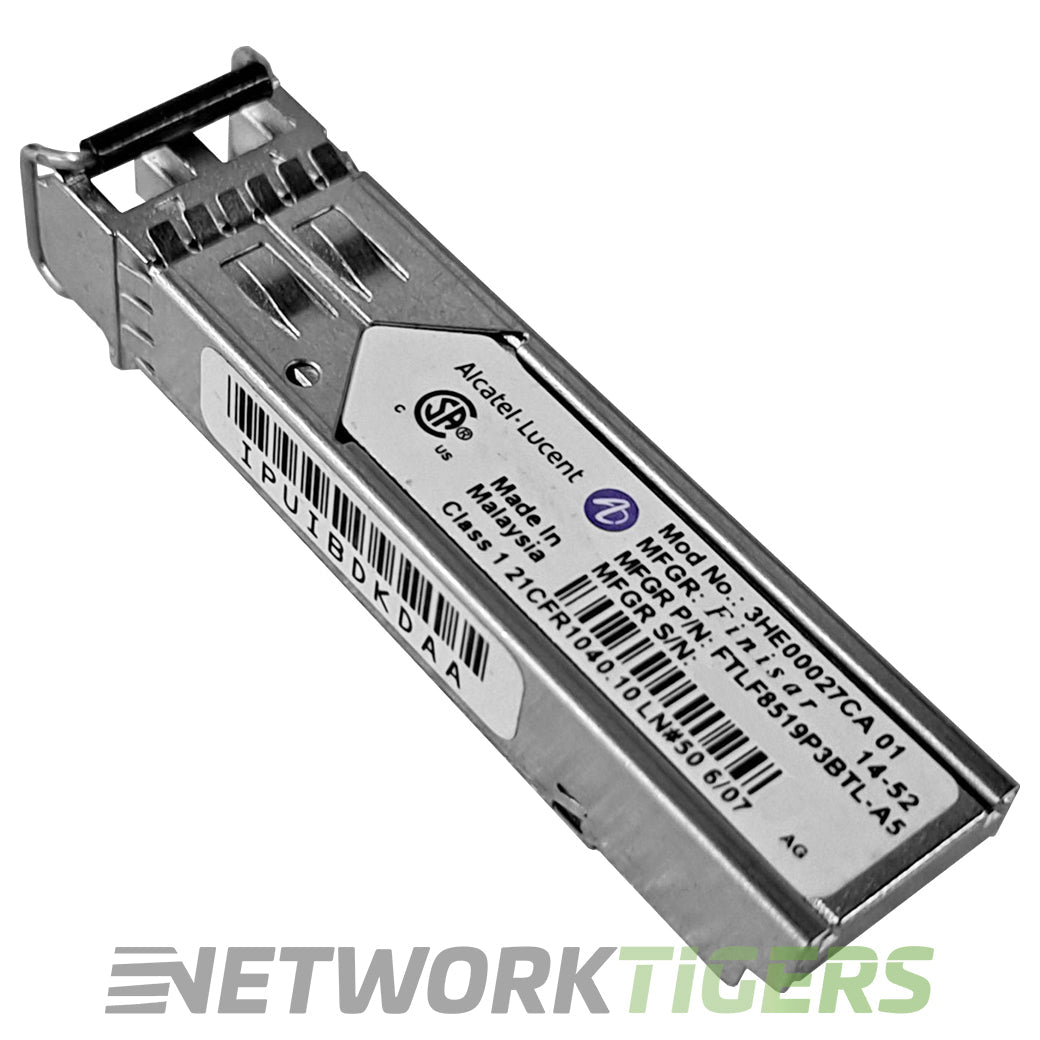 NEW Alcatel-Lucent 3HE00027CA 1GB BASE-LX 850nm MMF LC SFP Transceiver