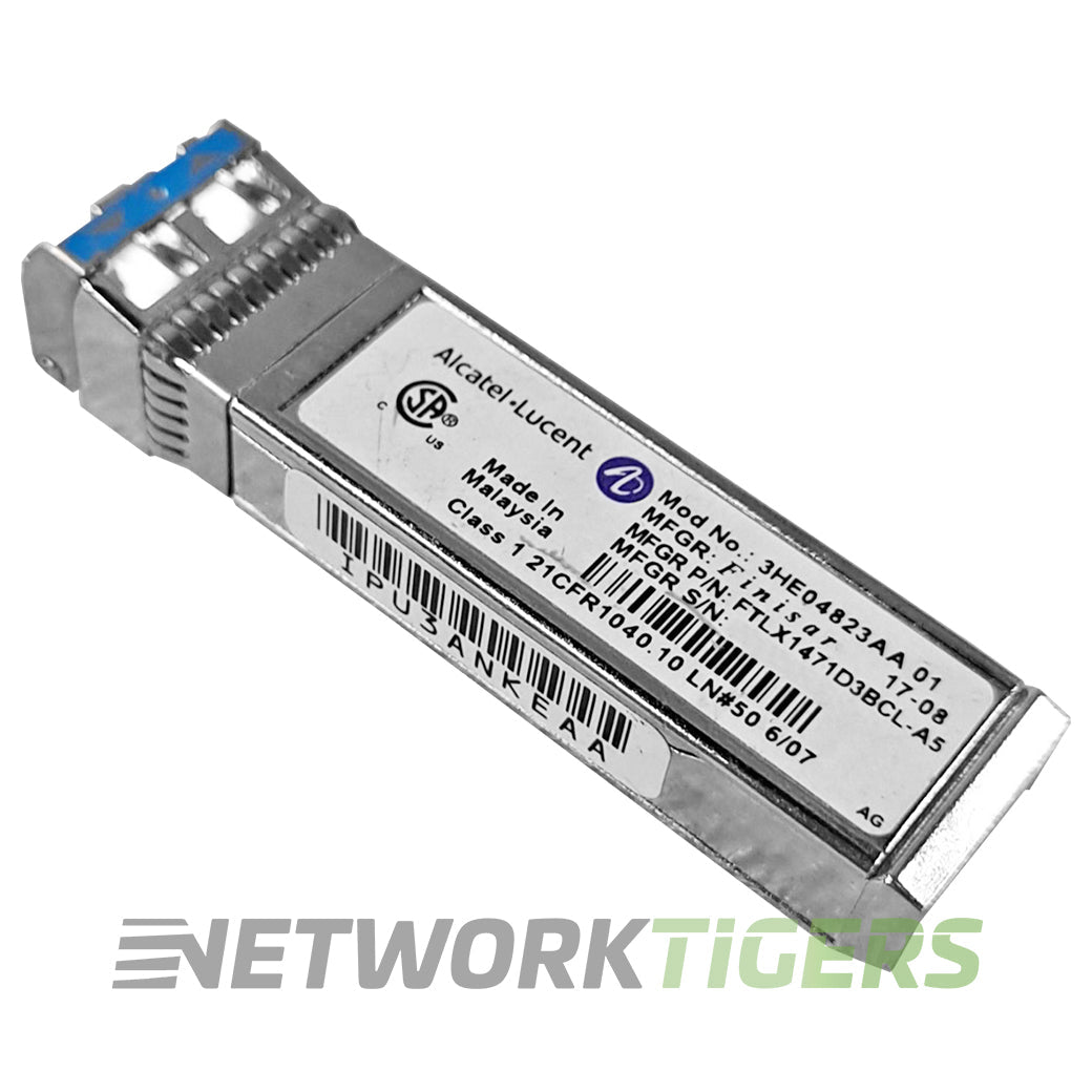 Alcatel-Lucent 3HE04823AA 01 10GB BASE-LR LR-LC SFP+ Transceiver