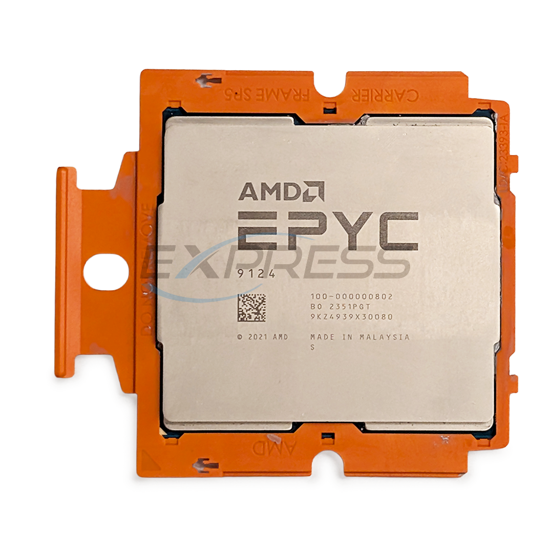 3RMKW - Dell AMD EPYC 9124 (3Ghz / 16 Cores / 64MB / 200W) Processor | 100-000000802