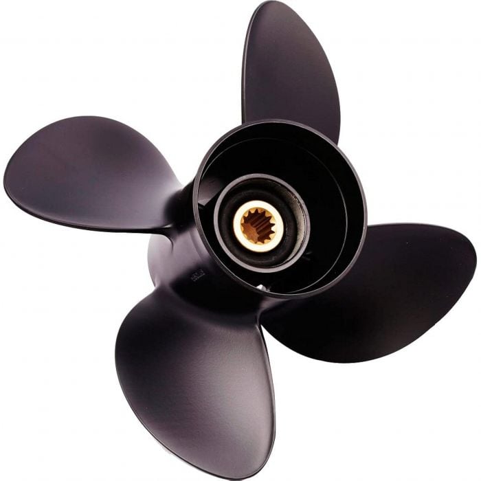 Solas Propeller 3413-138-17 Solas Amita 4 Aluminum 4-Blade Propeller for Johnson, Evinrude