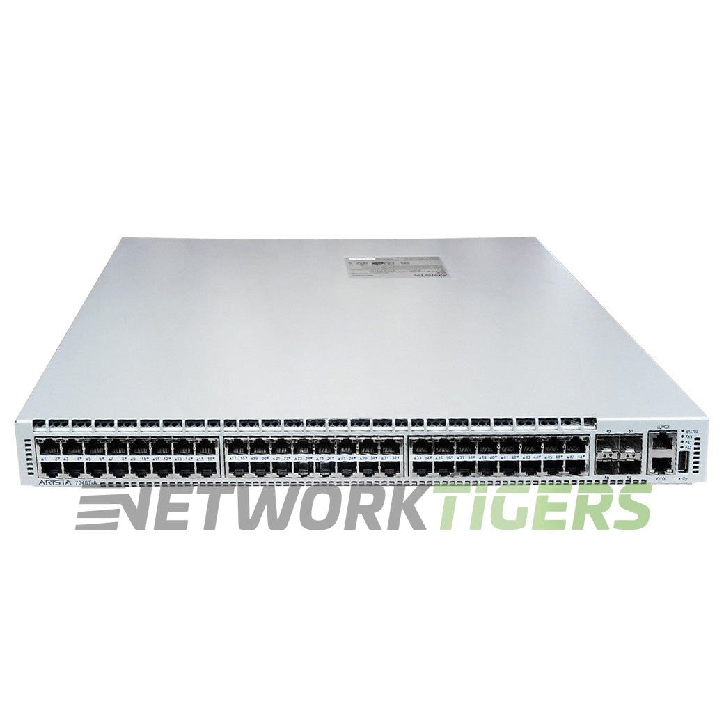 NEW Arista DCS-7048T-A-R 48x 1GB RJ45 4x 10GB SFP+ Back-to-Front Airflow Switch