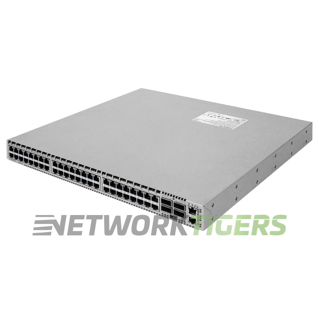 NEW Arista DCS-7050T-64-R 48x 10GB Copper 4x 40GB QSFP+ Back-to-Front Air Switch