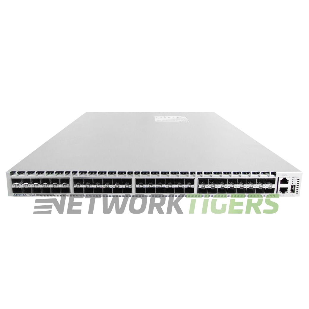 NEW Arista DCS-7150S-52-CL-F 52x 10GB SFP+ F-B Air (High Precision Clock) Switch