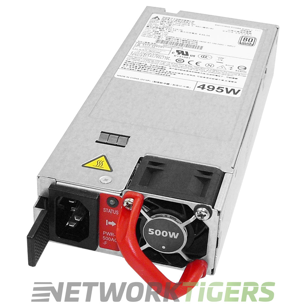 NEW Arista PWR-500AC-F 7160 Series 500W AC F-B Air (Red) Switch Power Supply
