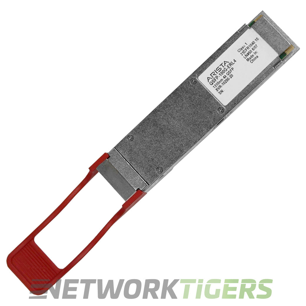 Arista QSFP-100G-ERL4 100GBASE-ERL4 30-40km SMF Transceiver QSFP28