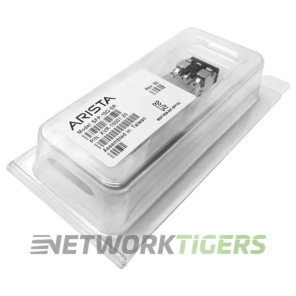 NEW Arista SFP-10G-SR 10GB BASE-SR 850nm Short Reach MMF SFP+ Transceiver