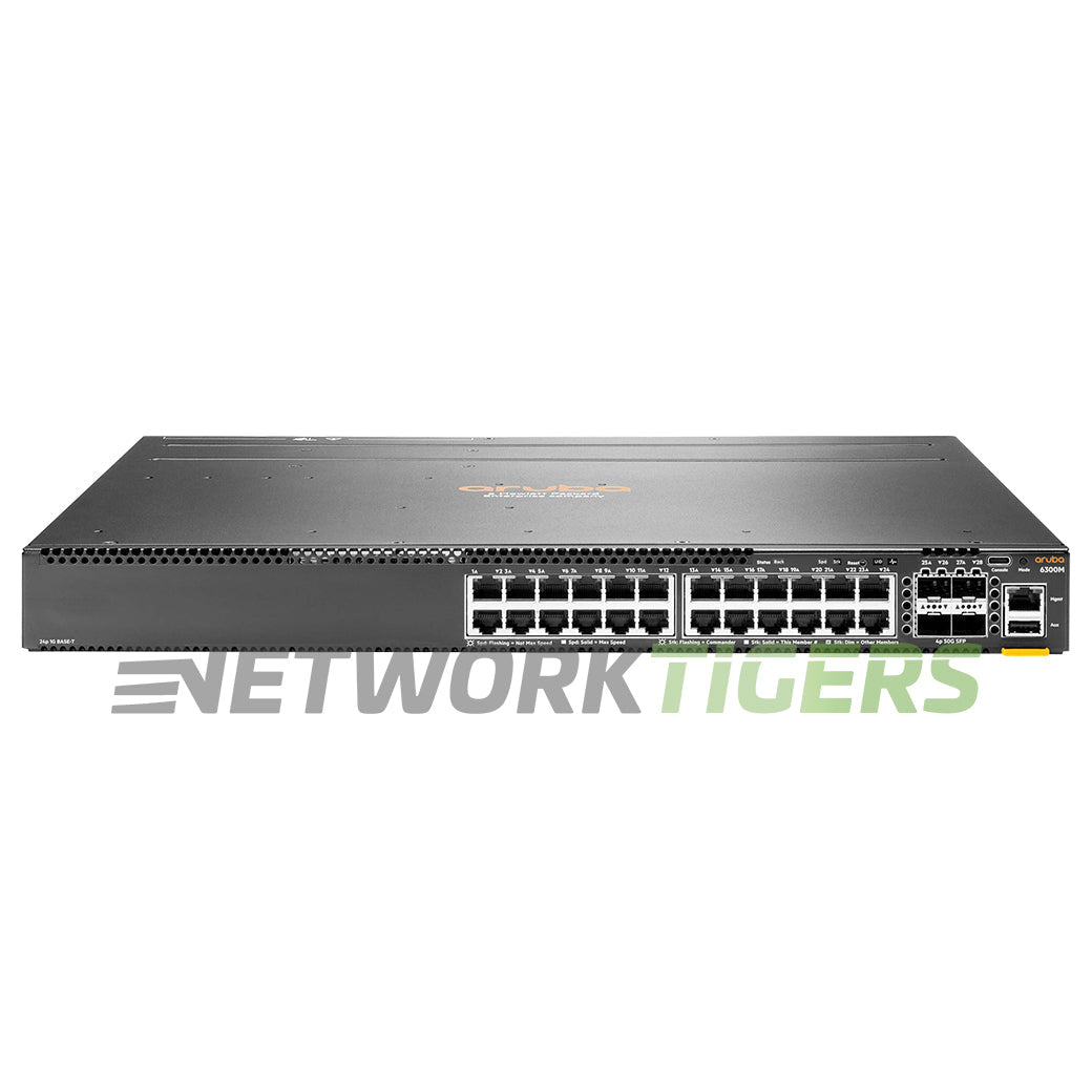 HPE Aruba JL664A CX 6300 Series 24x 1GB RJ45 4x 50GB SFP56 Switch
