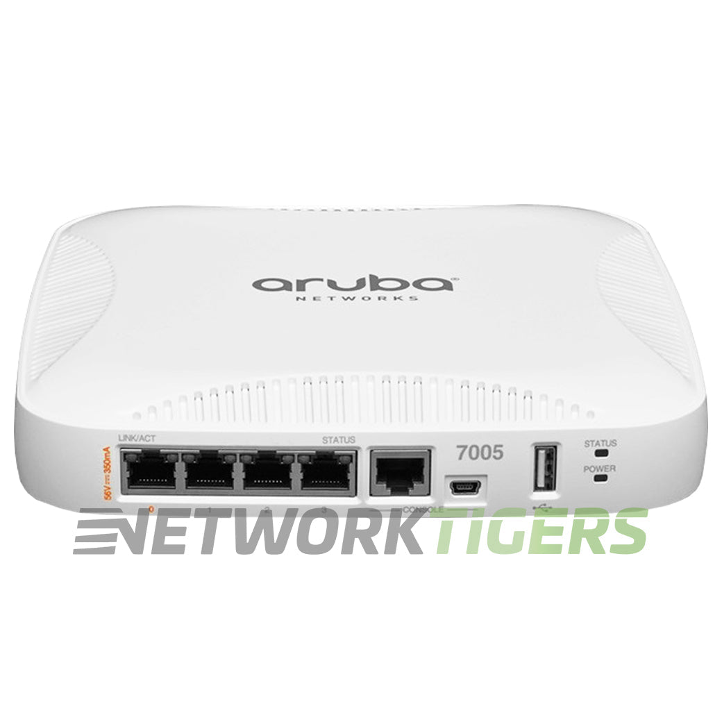 HPE Aruba JW636A 7005 (US) 4x 1GB RJ45 TAA Mobility Controller for 16x AP's