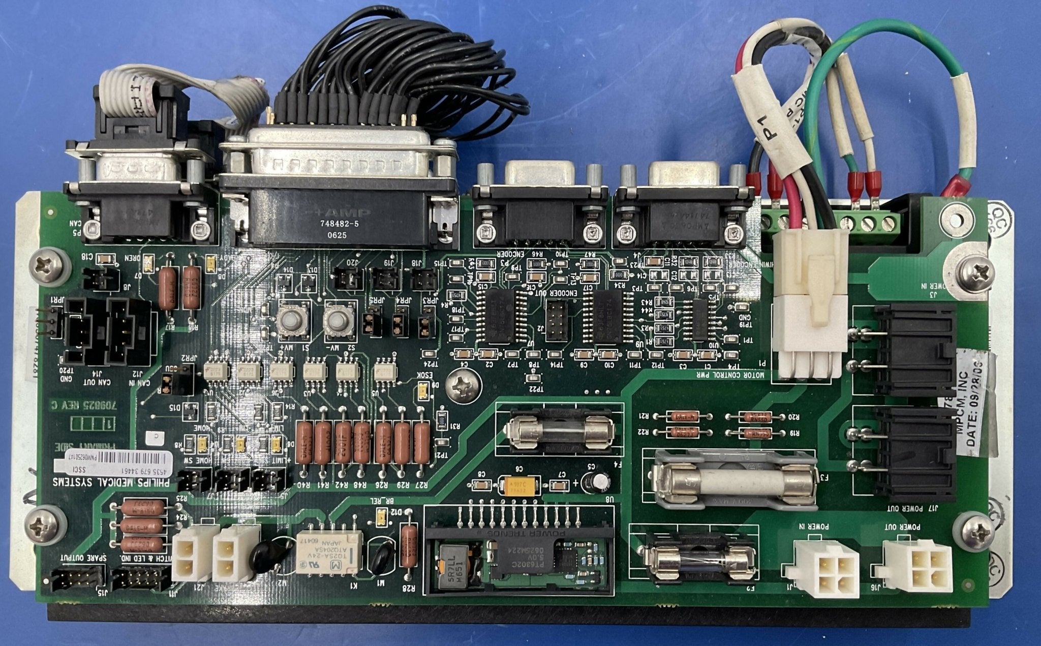 ASM MOTOR CONTROL W/MMI PCB (453567478281 REV A) PHILIPS