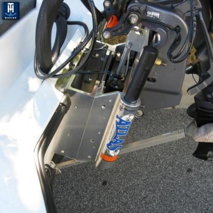 T-H Marine ATLAS™ 14" Set Back Hydraulic Jack Plate Polished