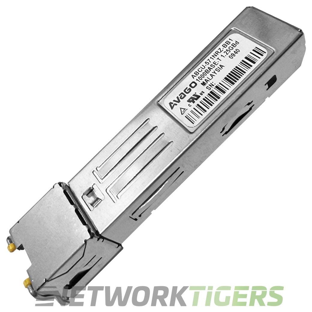 NEW Avago ABCU-571NRZ-BB1 1GB BASE-T RJ45 SFP Transceiver