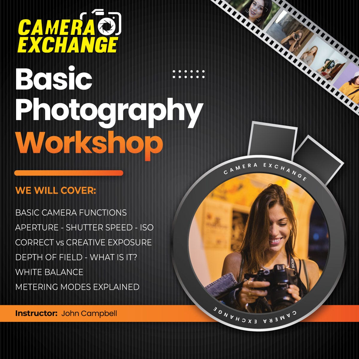Basic Photography Workshop -June 2025
