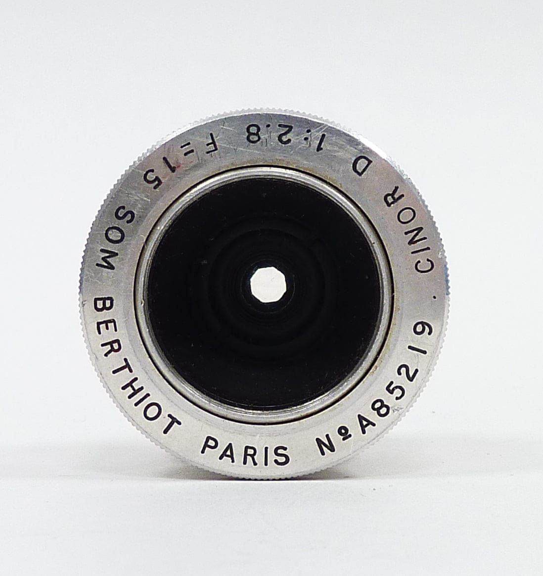 Berthiot Cinor D 15mm F2.8 C mount Lens with 20 and 40mm Extentions