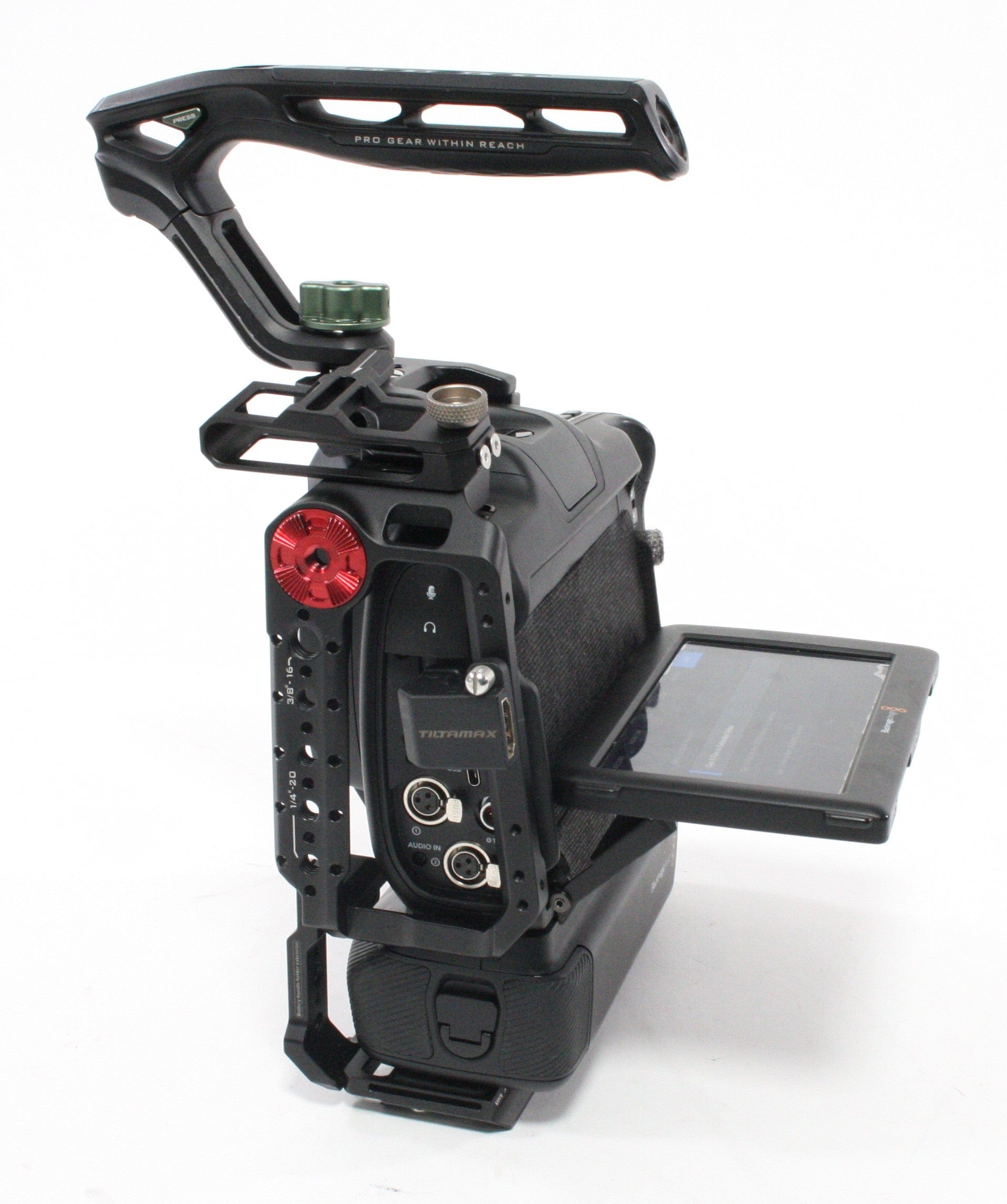 Blackmagic Cinema Camera 6K Full Frame w/ Tilta Cage Kit (Grips and Cords)