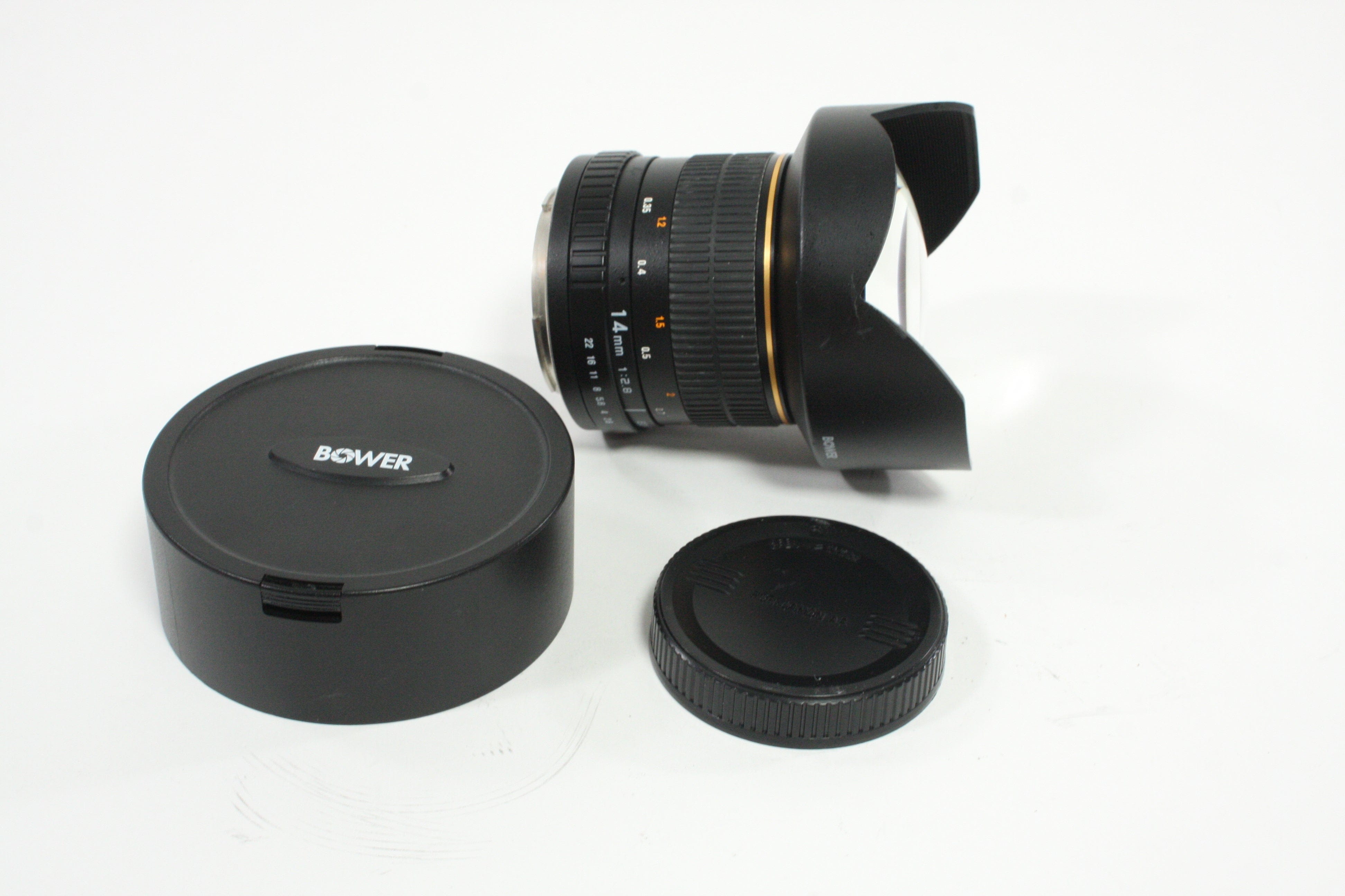 Bower 14mm f/2.8 ED AS IF USC Manual Lens for Canon EF Mount