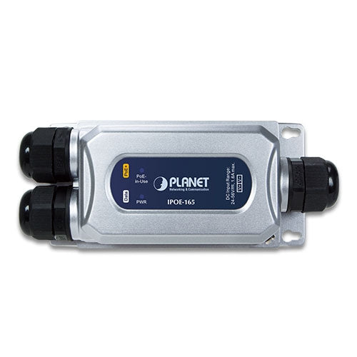 IPOE-165 Industrial IP67 1-Port 802.3at PoE+ Injector