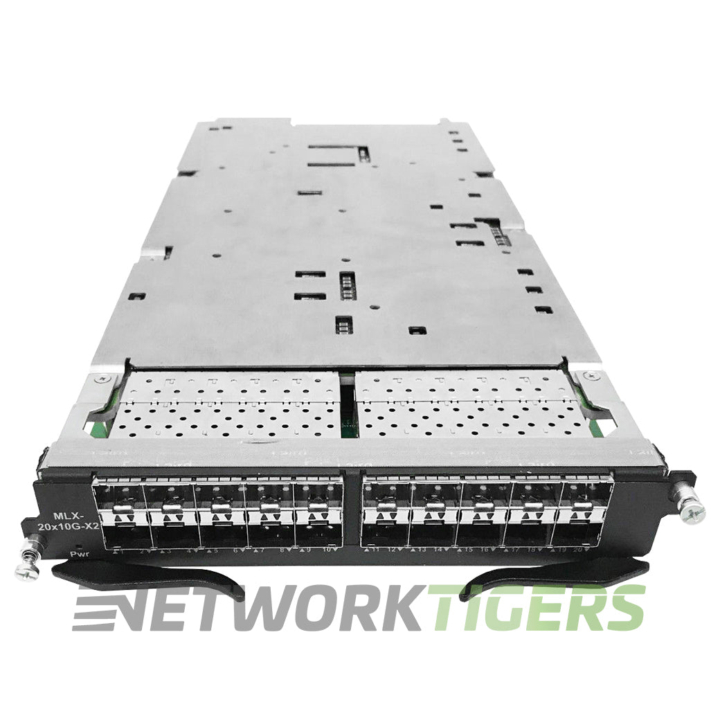 NEW Extreme Brocade BR-MLX-10GX20-X2 MLX Series 20x 10GB (X2) SFP+ Router Module