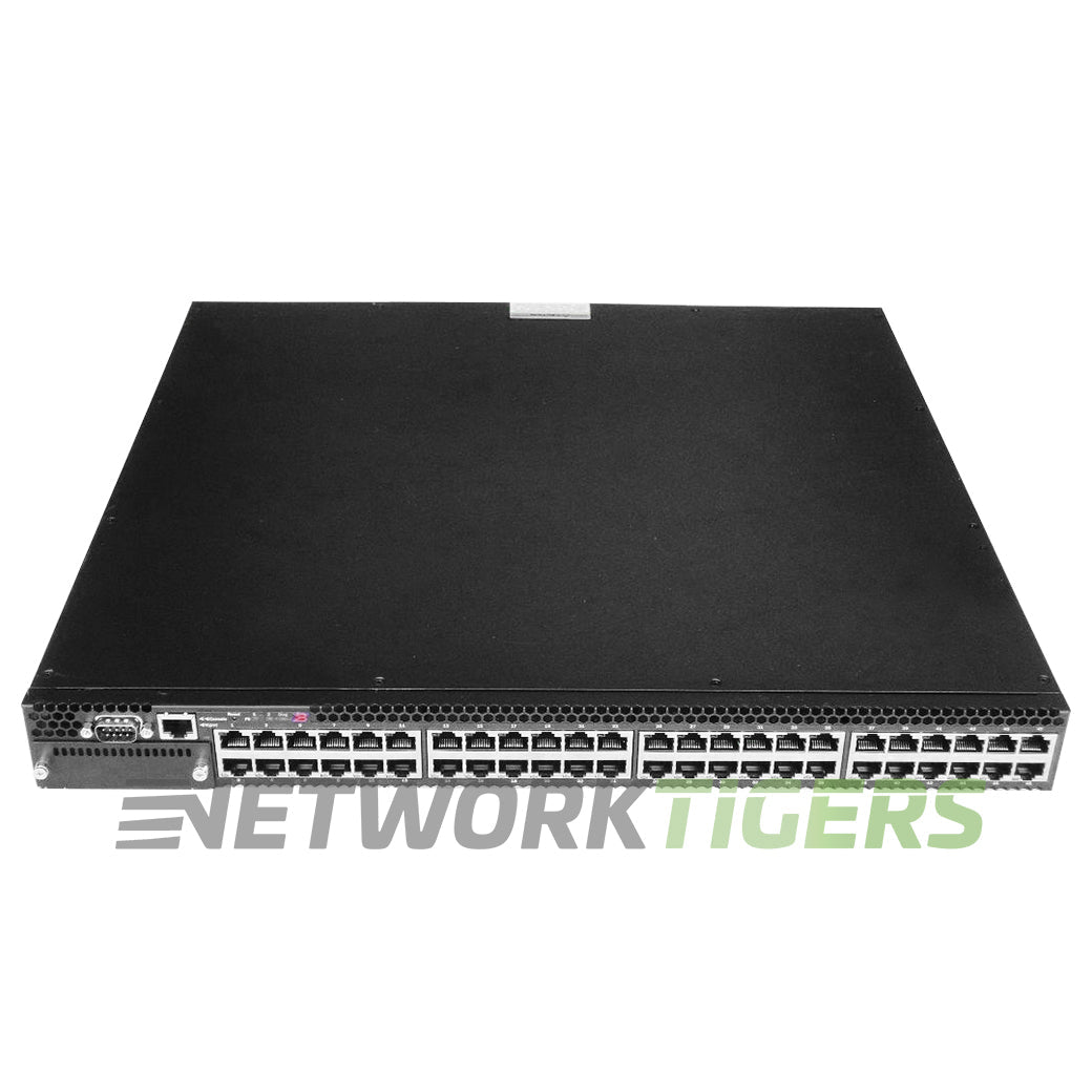 NEW Brocade FCX648-E FCX Series 48x 1GB RJ-45 Front-to-Back Airflow Switch
