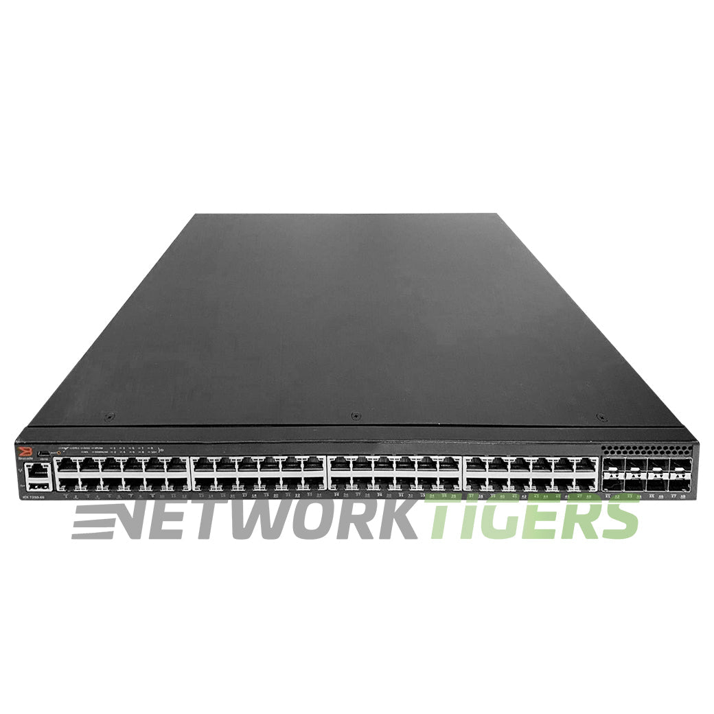 Ruckus Brocade ICX7250-48-2X10G 48x 1GB RJ45 8x SFP Side-to-Back Airflow Switch
