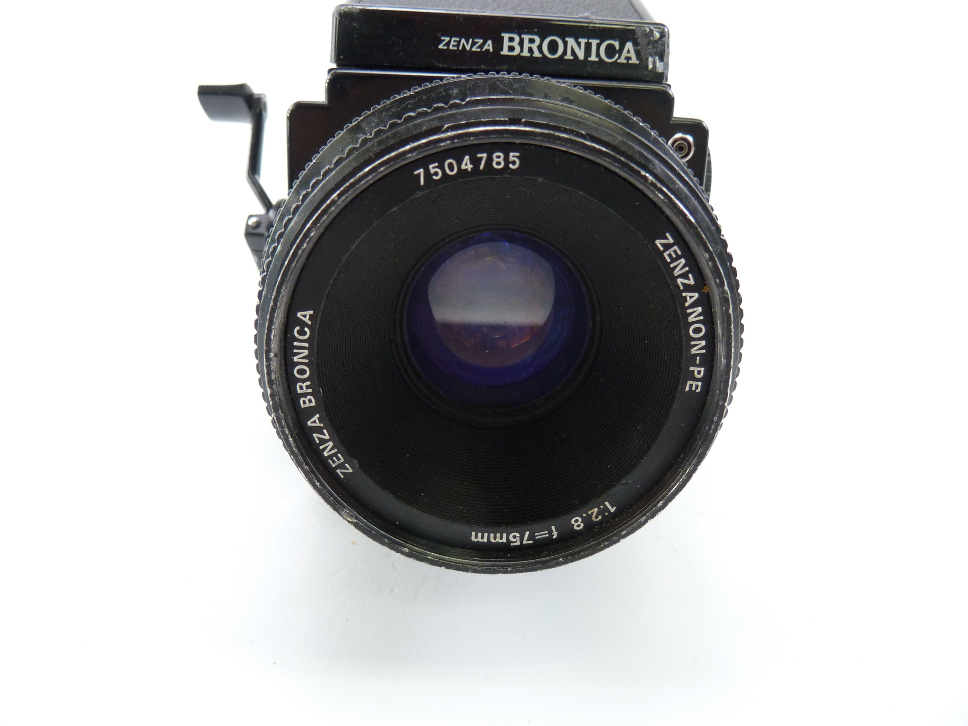 Bronica ETRS Kit with 75MM F2.8 Lens, 120 Back, and Prism Finder