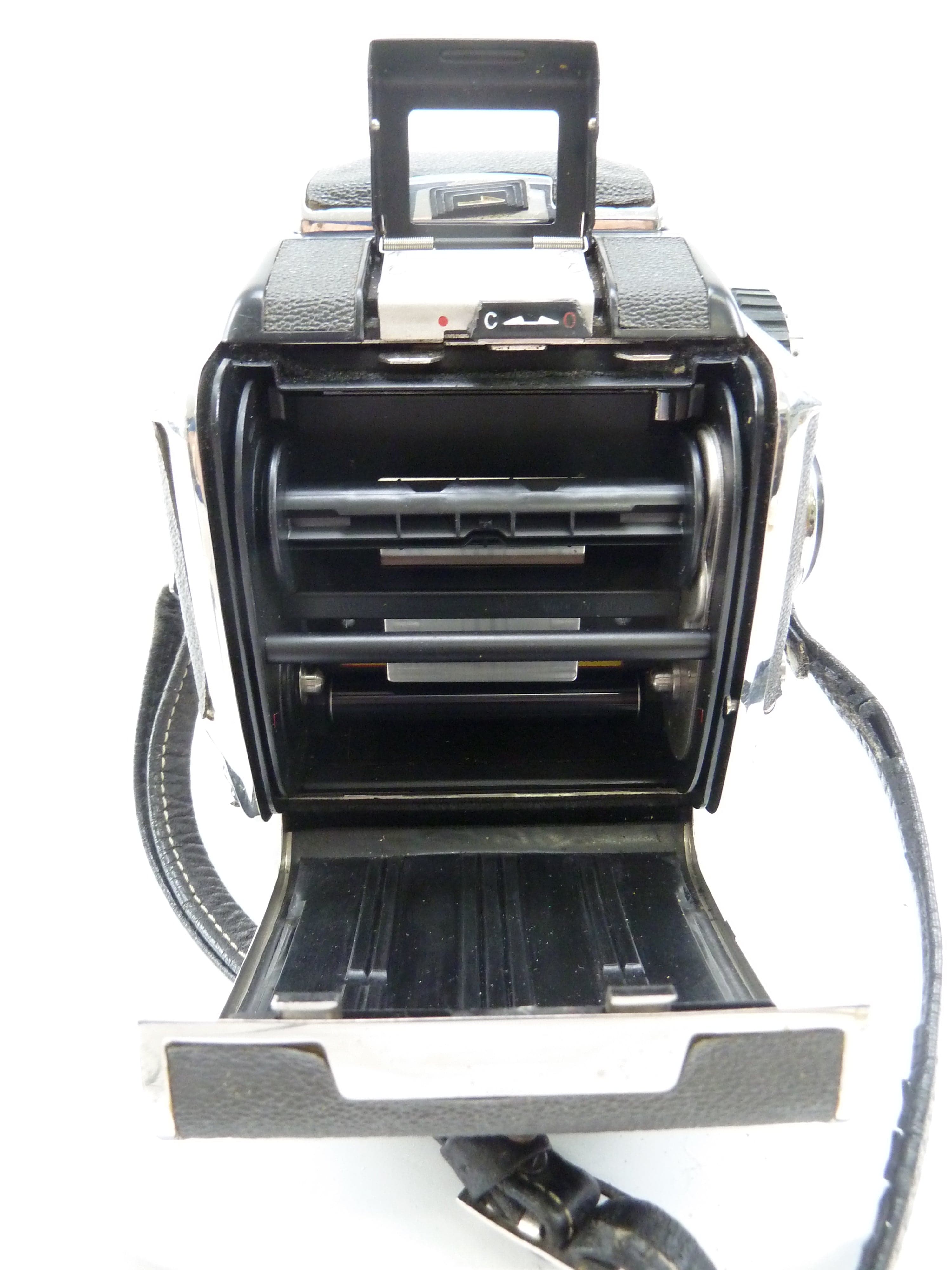 Bronica S with 75MM F2.8, 120 Film Back, and Prism Finder
