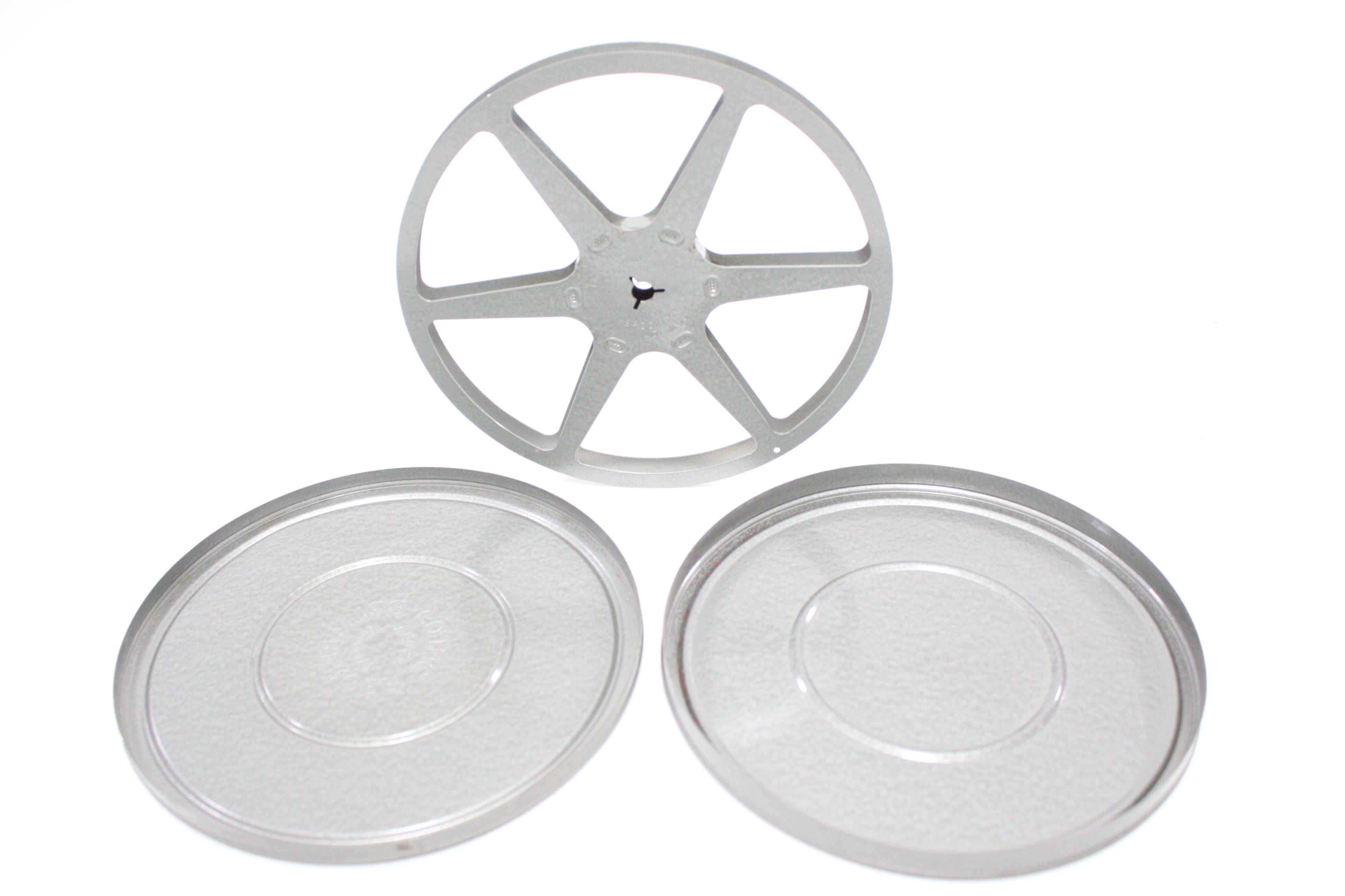 Brumberger Co. 8mm Film Canisters and Reels (Set of 3)