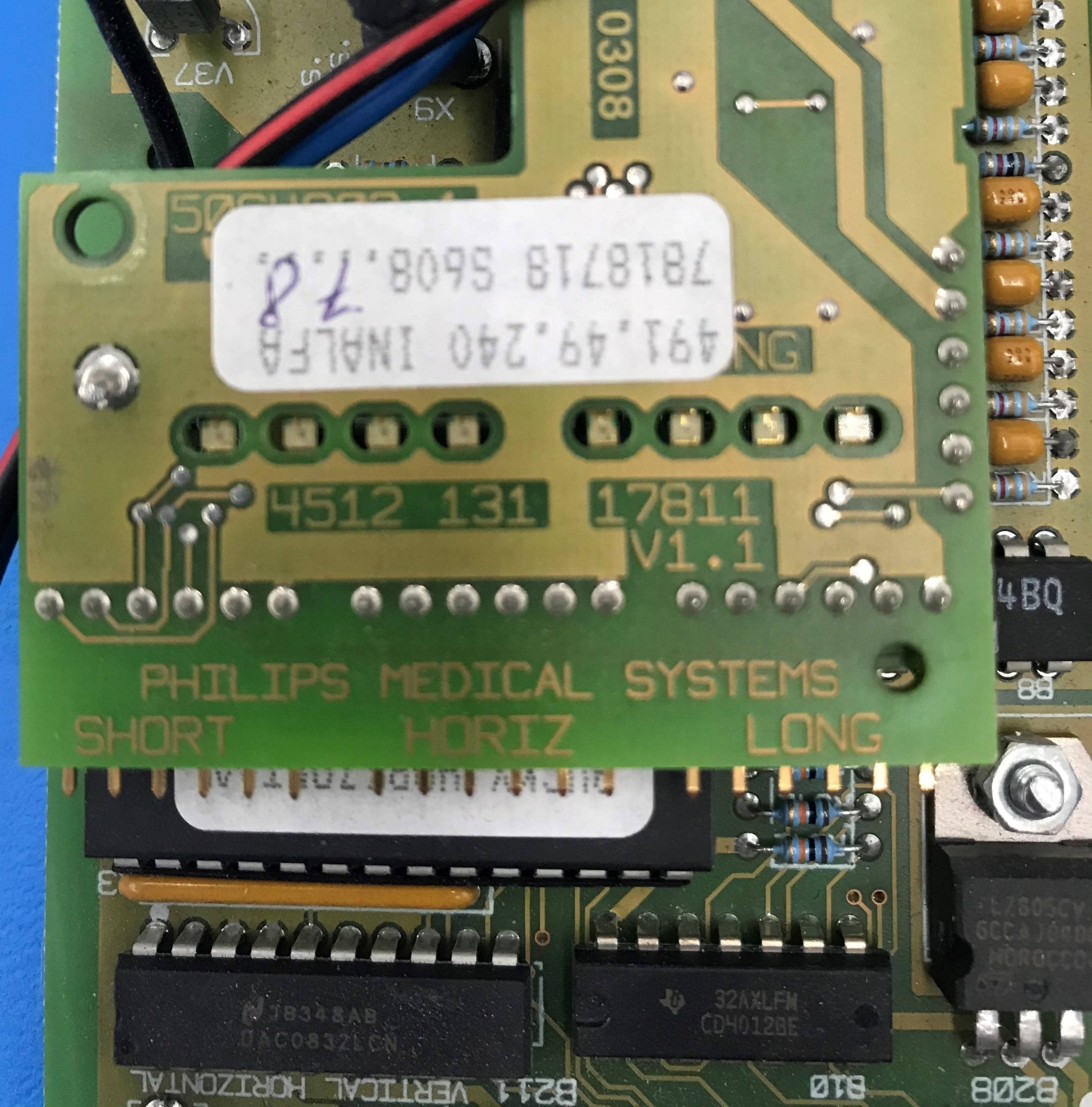 Bucky Power Supply Horizontal/ Vertical 3 pcs (4512-130-39282/4512-130-39675/4512-131-17811 Philips