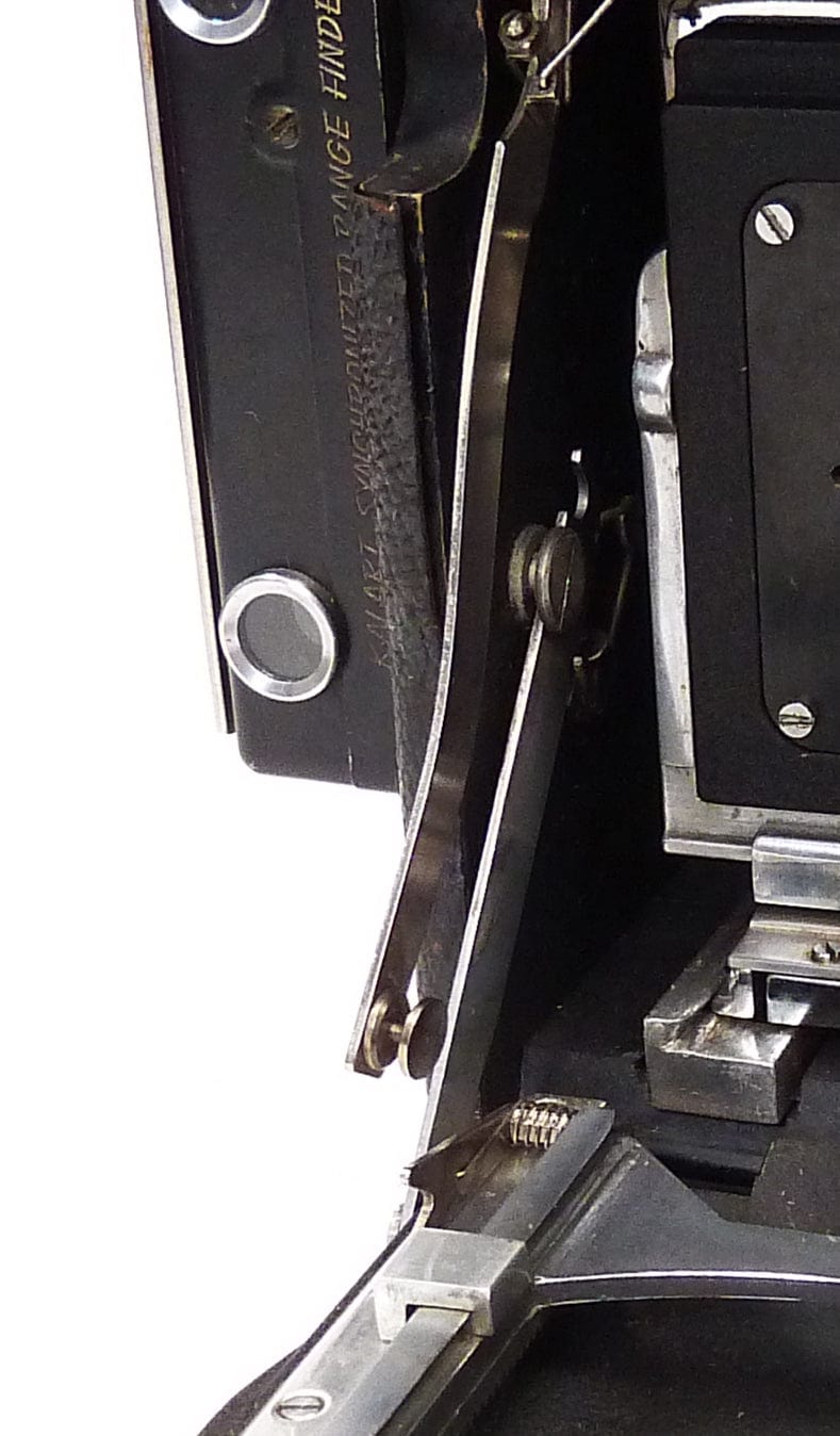 Busch Pressman 2x3 with Graflex 120 Roll Film 23 Back - Parts or Repair Only