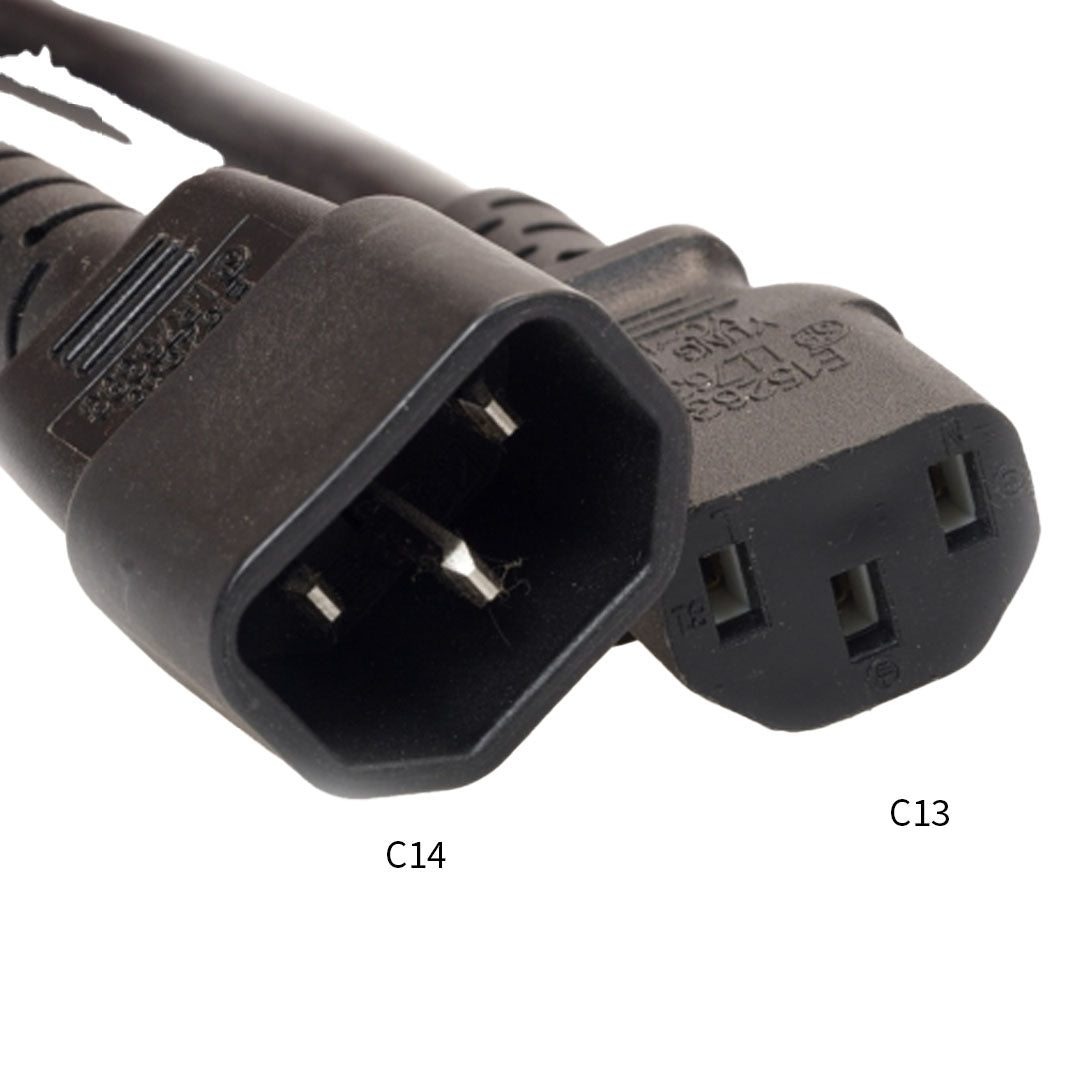C13 to C14 16AWG 3FT Power Cable | 29-1176-3ft