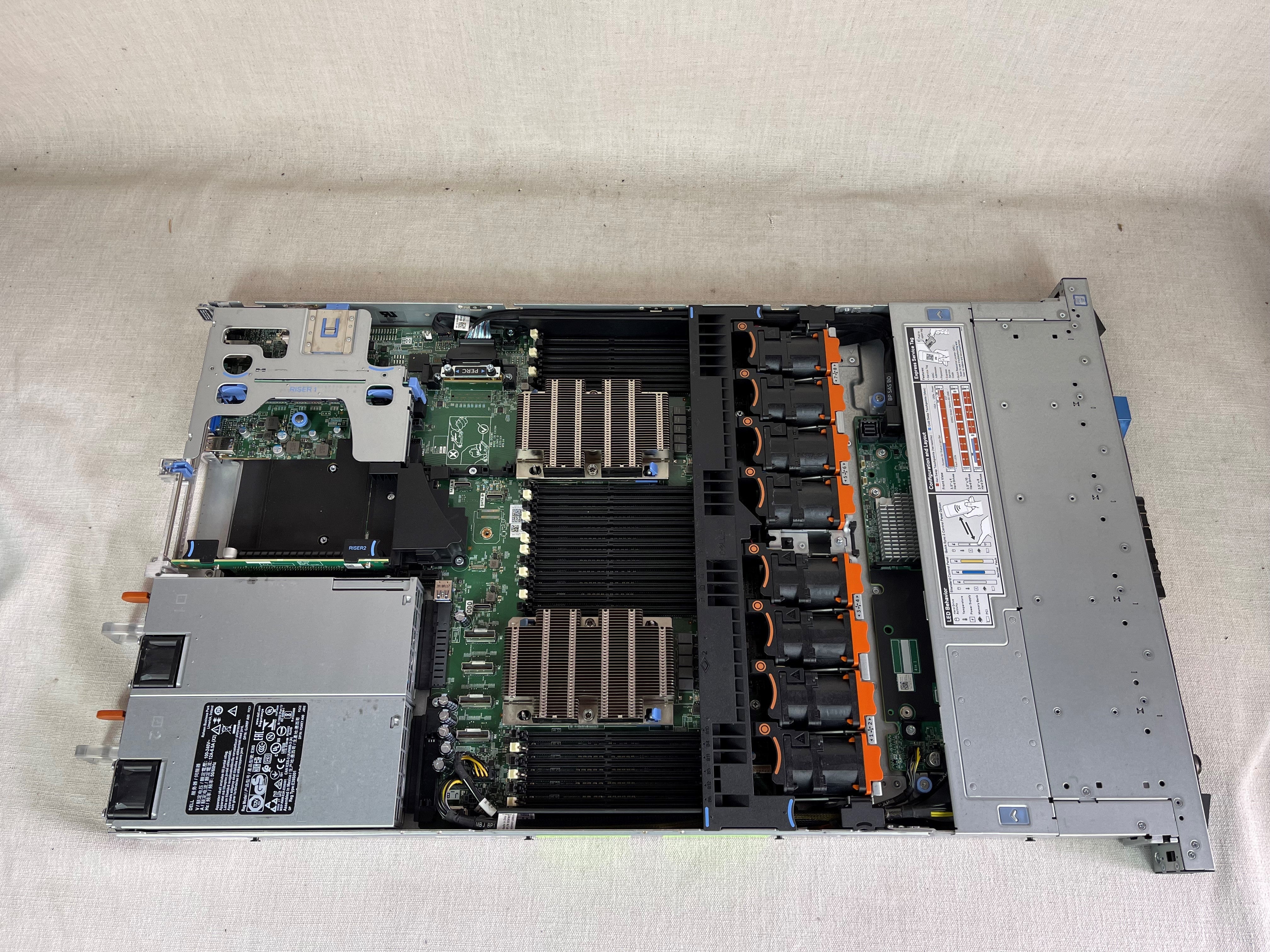 Dell PowerEdge R640 10x 2.5” 48 Core Server 2x Gold 6248R 3GHz, 768GB, 2x 480GB