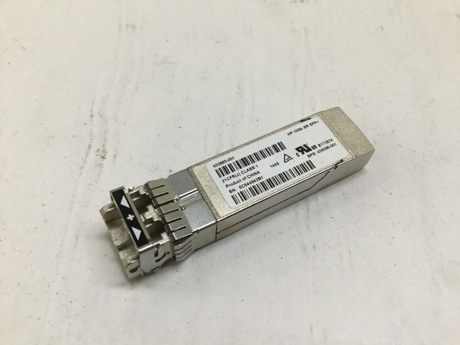 HPE BLc 10G SFP+ SR Transceiver