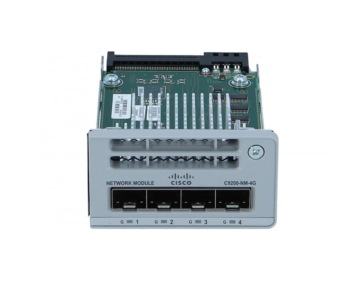 Cisco C9200-NM-4G Network Module for Catalyst 9200 Series (4x1G SFP Ports